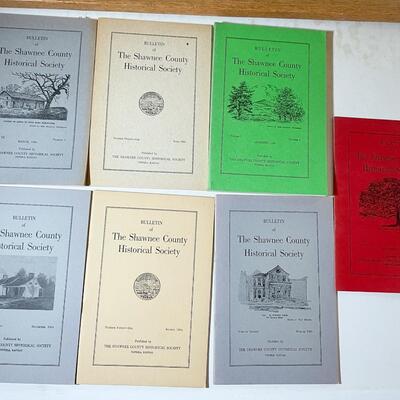 SHAWNEE COUNTY HISTORICAL SOCIETY 1940s-60s BULLETINS