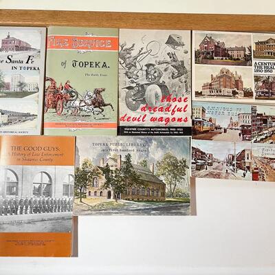 TOPEKA HISTORY BOOK LOT #1
