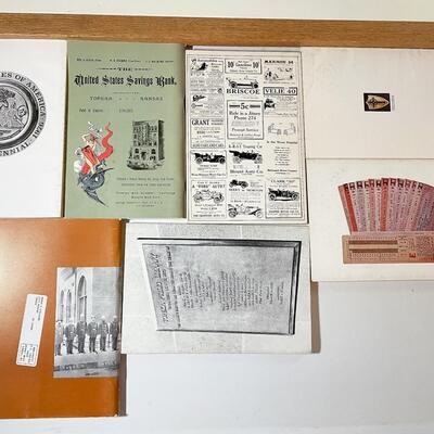 TOPEKA HISTORY BOOK LOT #1