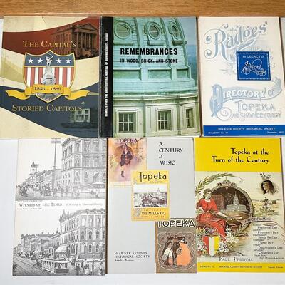 TOPEKA HISTORY BOOK LOT #2