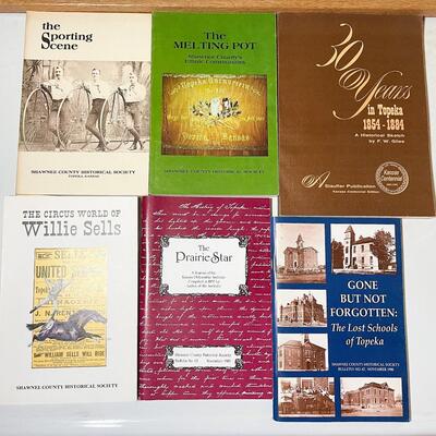 TOPEKA HISTORY BOOK LOT #3