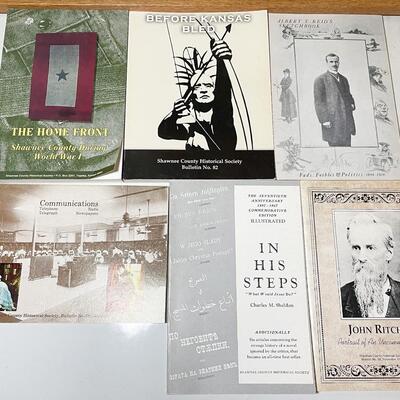 TOPEKA HISTORY BOOK LOT #4