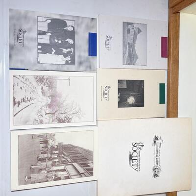 SHAWNEE COUNTY HISTORICAL SOCIETY â€œANNALSâ€ 1993-98 BULLETIN LOT