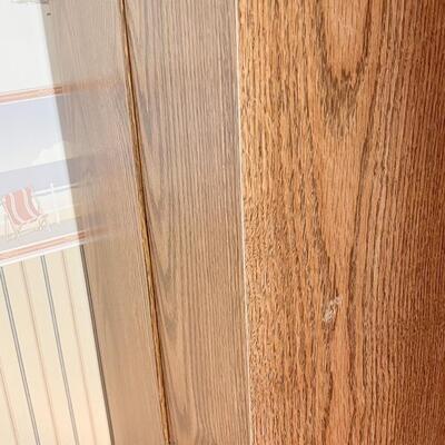SAUDER LAMINATE LOCKING CABINET
