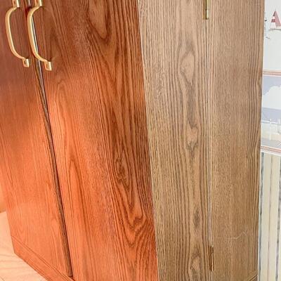 SAUDER LAMINATE LOCKING CABINET