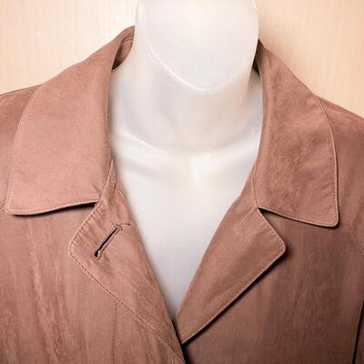 VINTAGE LONDON FOG BROWN TRENCHCOAT - WOMENâ€™S 1X REG