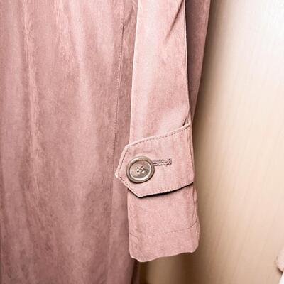 VINTAGE LONDON FOG BROWN TRENCHCOAT - WOMENâ€™S 1X REG