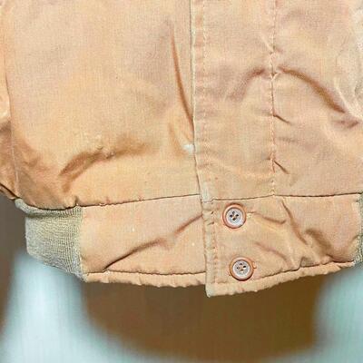 HILL & ARCHER BROWN BOMBER JACKET - MEN'S L