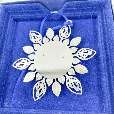 WASHBURN UNIVERSITY 150TH ANNIVERSARY METAL CHRISTMAS ORNAMENT