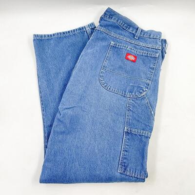 DICKIES WORK JEANS - MENâ€™S 40x32 RELAXED FIT