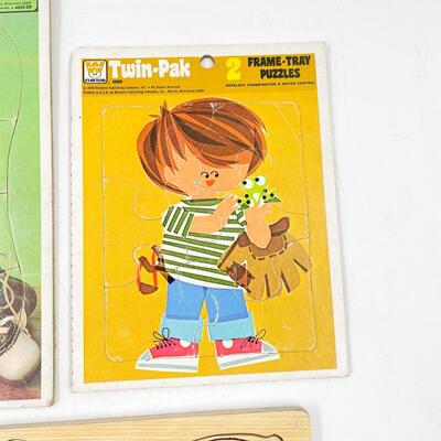 TODDLER PUZZLE LOT