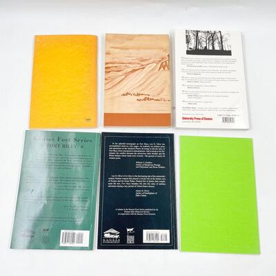 KANSAS TOWNS & HISTORY BOOK LOT