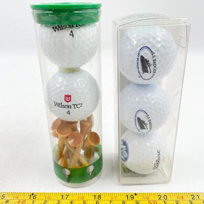 GOLF BALLS & TEES LOT