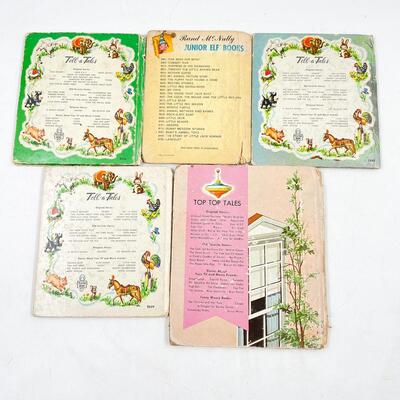 VINTAGE SMALL KIDS BOOKS