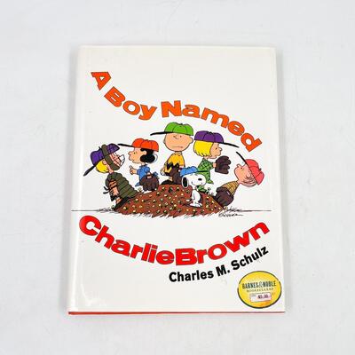 CHARLES SCHULZ  â€œA BOY NAMED CHARLIE BROWNâ€ BOOK