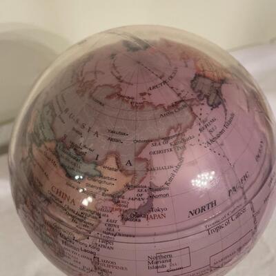 ST SMALL PINK FLOATING GLOBE