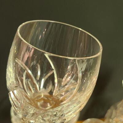 Lot 138: Waterford Wine Glasses and Decanter