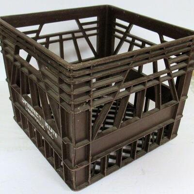 Plastic Milk Crate, Spinney Run, Libertyville, IL
