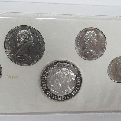Canadian Bicentennial B.C. Commemorative Set, 1871-1971