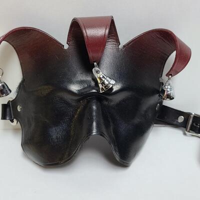 Lot 129: Handcrafted Leather Masks: Fantasy Guild Studios, Cosplay, Costume Renaissance,