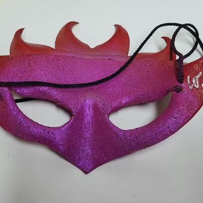 Lot 129: Handcrafted Leather Masks: Fantasy Guild Studios, Cosplay, Costume Renaissance,