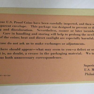 US Mint 1964 Silver Proof Set, Never Opened
