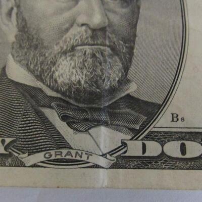 1996 US Fifty Dollar Bill Star Note