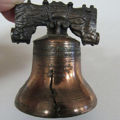 Vintage Small Copper Liberty Bell