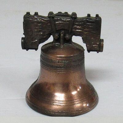 Vintage Small Copper Liberty Bell