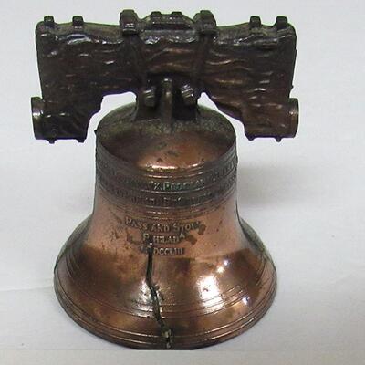 Vintage Small Copper Liberty Bell