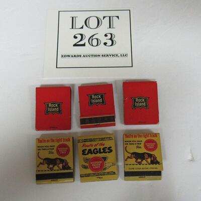 Vintage Rock Island Line and Route of the Eagles, Missouri Pacific Route Matches