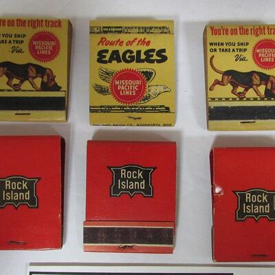 Vintage Rock Island Line and Route of the Eagles, Missouri Pacific Route Matches