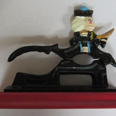 Older Iron Nut Cracker Nutcracker, Read Description