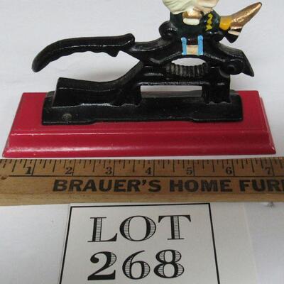 Older Iron Nut Cracker Nutcracker, Read Description