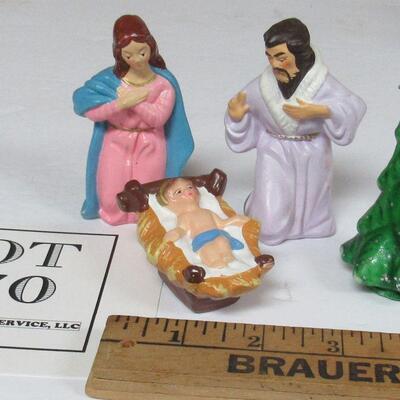 Vintage Japan Smaller Size JMJ Pieces and Gurley Tree