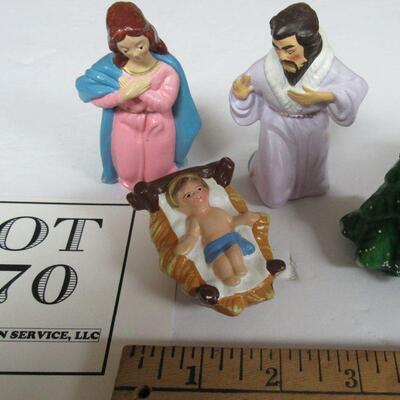 Vintage Japan Smaller Size JMJ Pieces and Gurley Tree