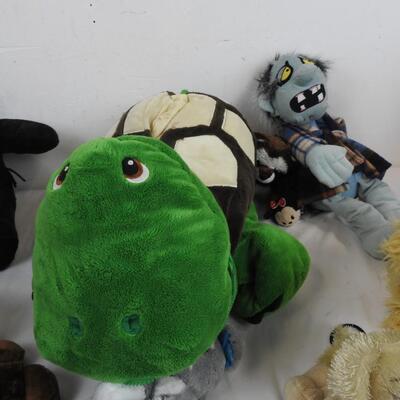 20 Stuffed Animals: Large Turtle Stuffies with Pockets to Sock Monkeys