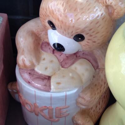 Bear cookie jar