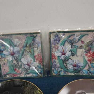 LOT 96. HOME DECOR AND DECORATIVE PLATES