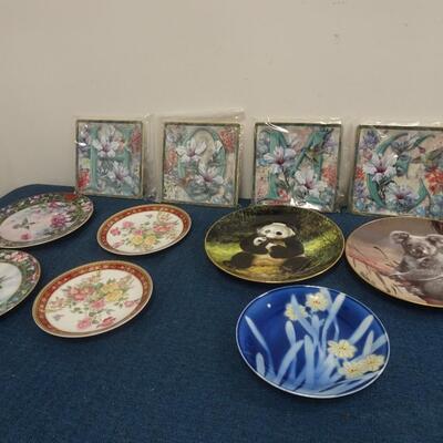LOT 96. HOME DECOR AND DECORATIVE PLATES