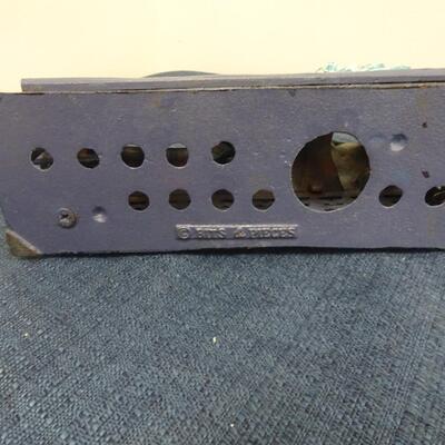 LOT 97. VINTAGE DIE CAST METAL BANK DOLPHIN