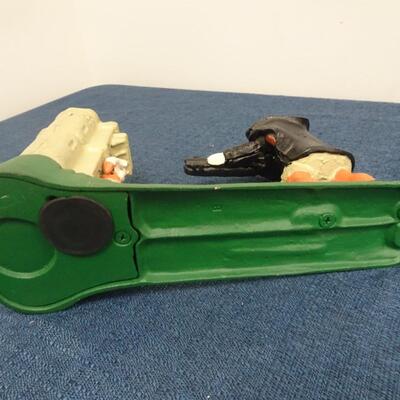 LOT 100.  VINTAGE DIE CAST METAL WILLIAM TELL BANK