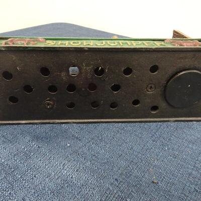 LOT 101.  VINTAGE DIE CAST METAL SHOW JUMPER BANK