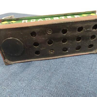 LOT 103.  VINTAGE DIE CAST METAL  ROADSTER BANK