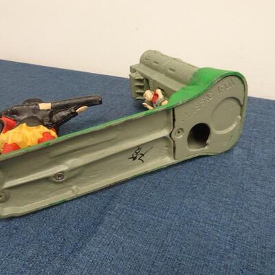 LOT 105.  VINTAGE DIE CAST WILLIAM TELL METAL BANK