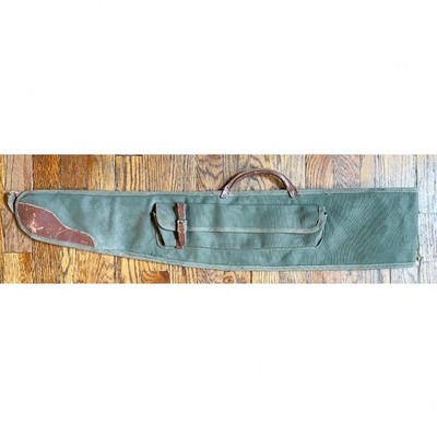 VINTAGE CANVAS RIFLE/SHOTGUN BAG - 33â€