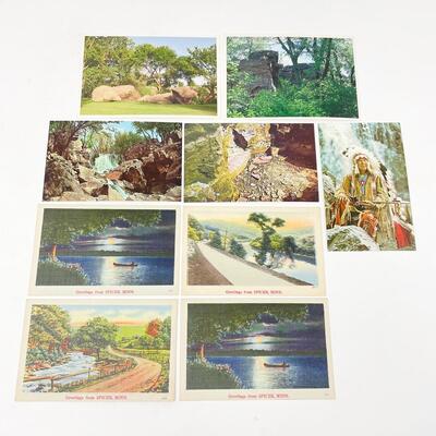 VINTAGE MINNESOTA POSTCARDS (9) - BLANK
