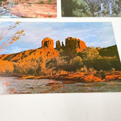 VINTAGE OAK CREEK CANYON, ARIZONA POSTCARDS (5) - BLANK