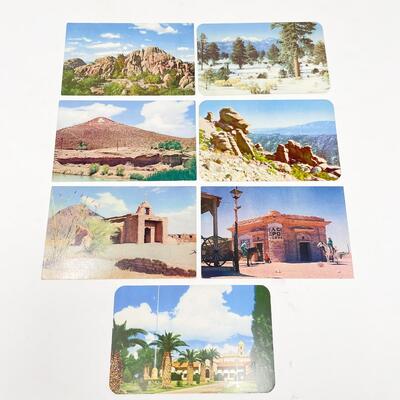 VINTAGE ARIZONA POSTCARDS (7) - BLANK