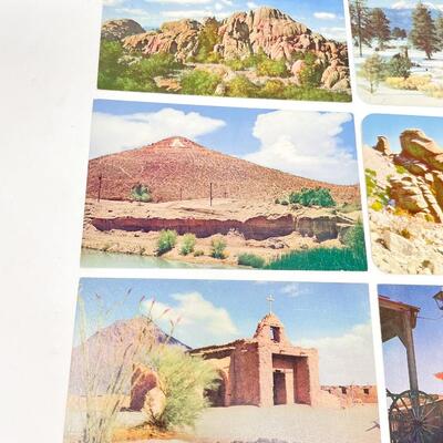 VINTAGE ARIZONA POSTCARDS (7) - BLANK